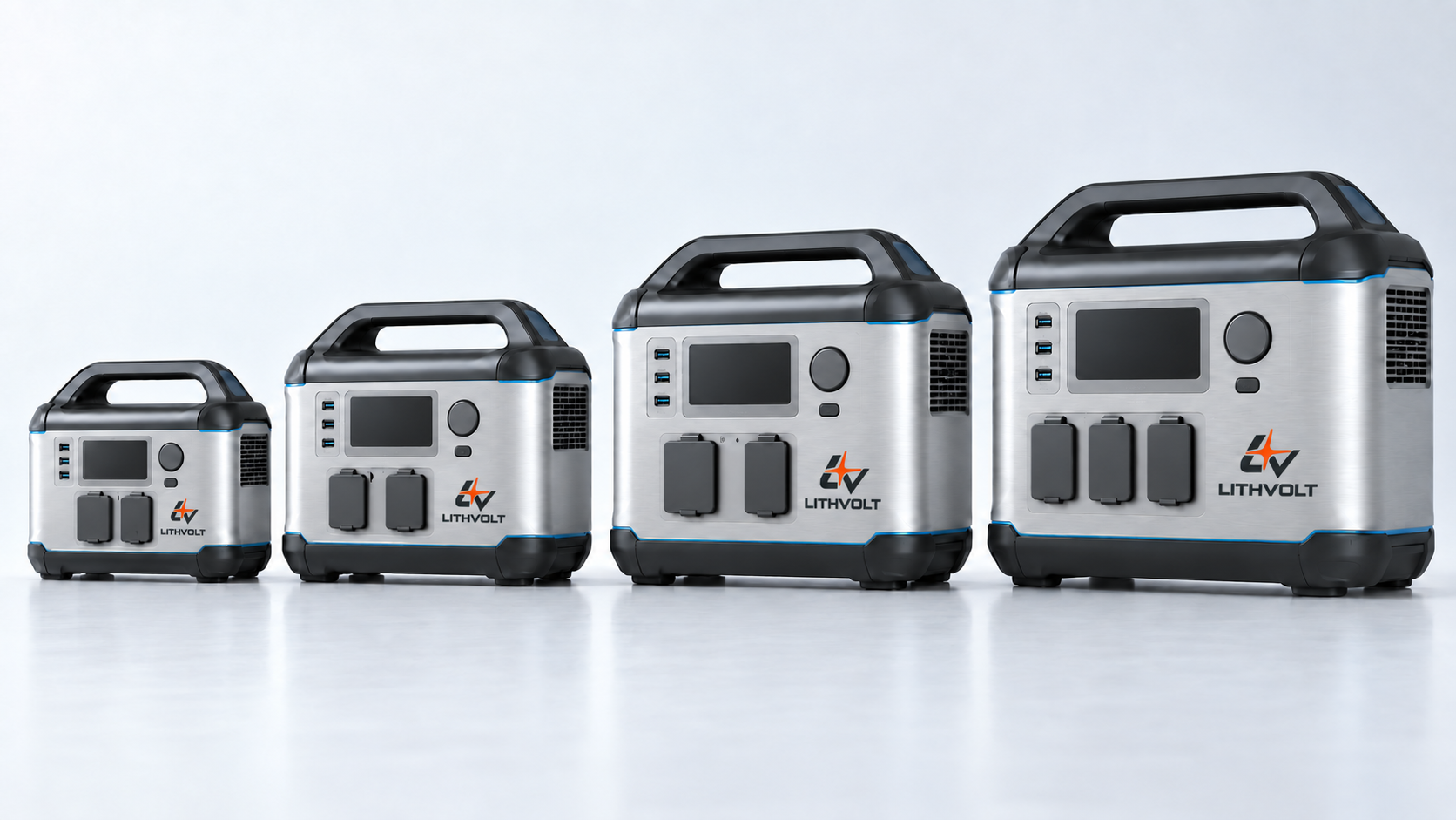 Portable power station capacity lineup